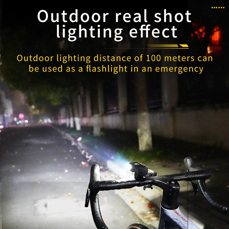 Rainproof Mountain Road Bike Night Riding Headlight