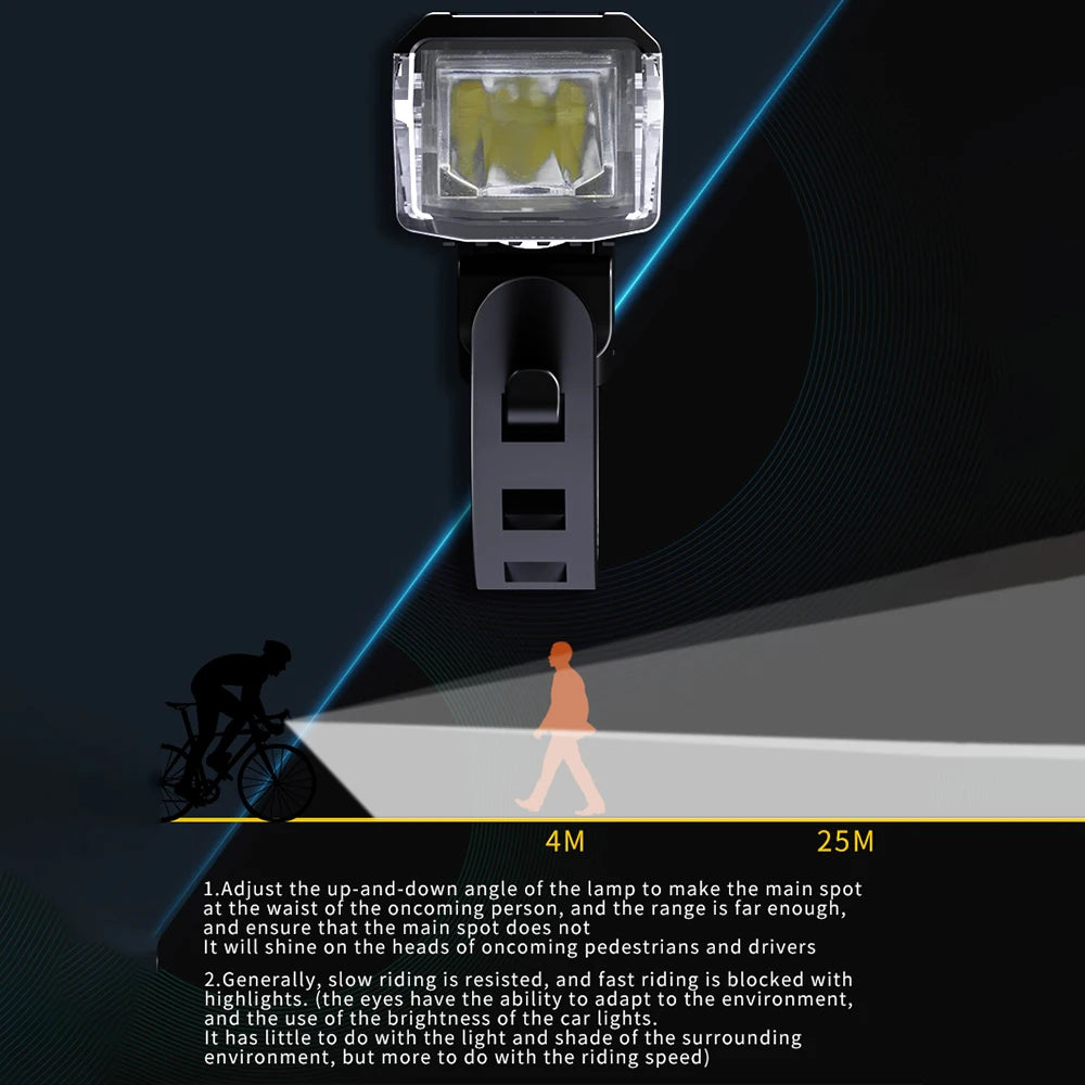 Rainproof Mountain Road Bike Night Riding Headlight