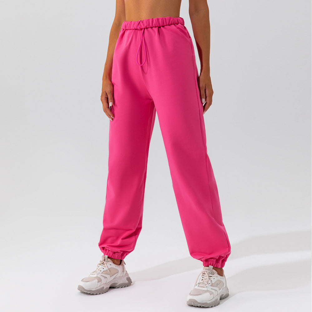 Joggers with Pocket Cotton Fabric