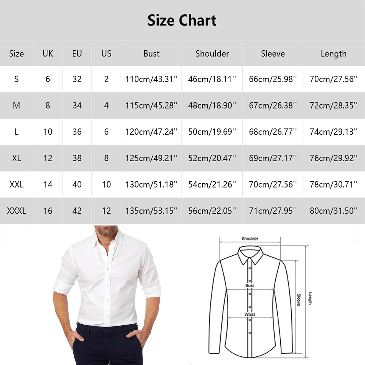 Men's Long Sleeve Stretch Zip Fit Shirts Casual Dress Wrinkle T Shirts