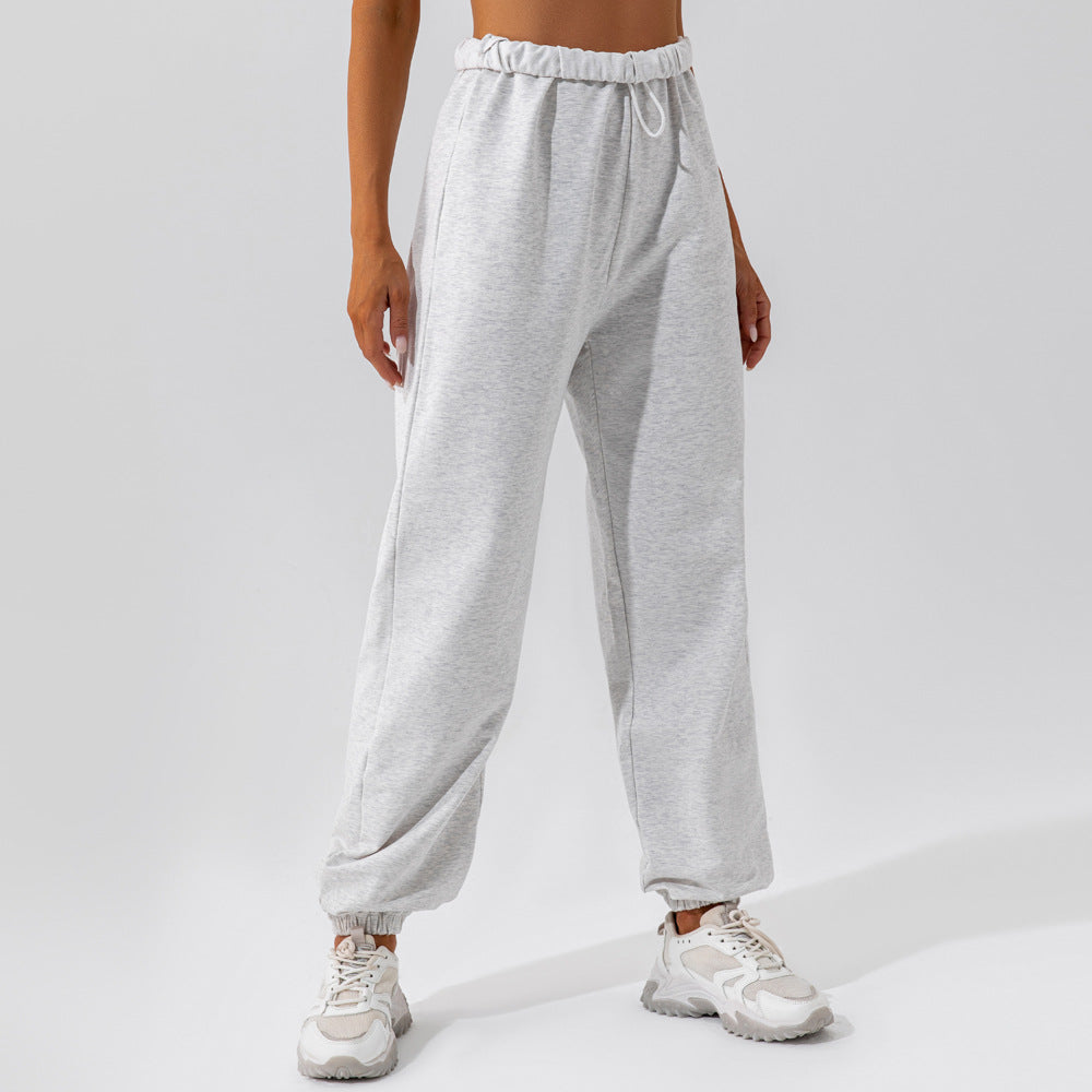 Joggers with Pocket Cotton Fabric