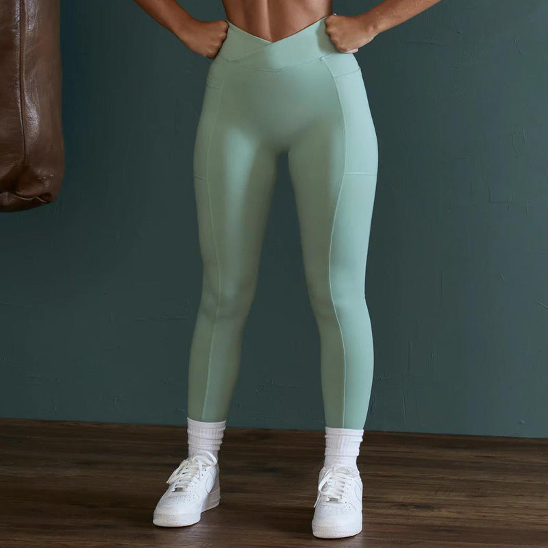 Workout Leggings with Pocket Yoga Pants